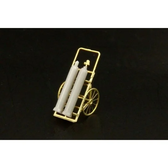 Oxy-acetylen cart (2 pieces), 1/144 - Brengun BRL144024