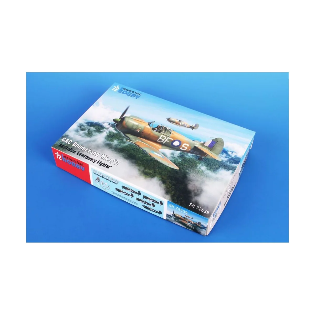 CAC Boomerang Mk.I/II 'Australian Emergency Fighter', 1/72 - Specia...