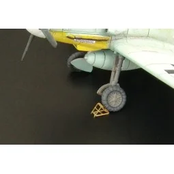 Luftwaffe wheel chocks (10pcs), 1/144 - Brengun BRL144033