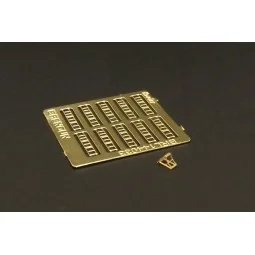 Luftwaffe wheel chocks (10pcs), 1/144 - Brengun BRL144033 2