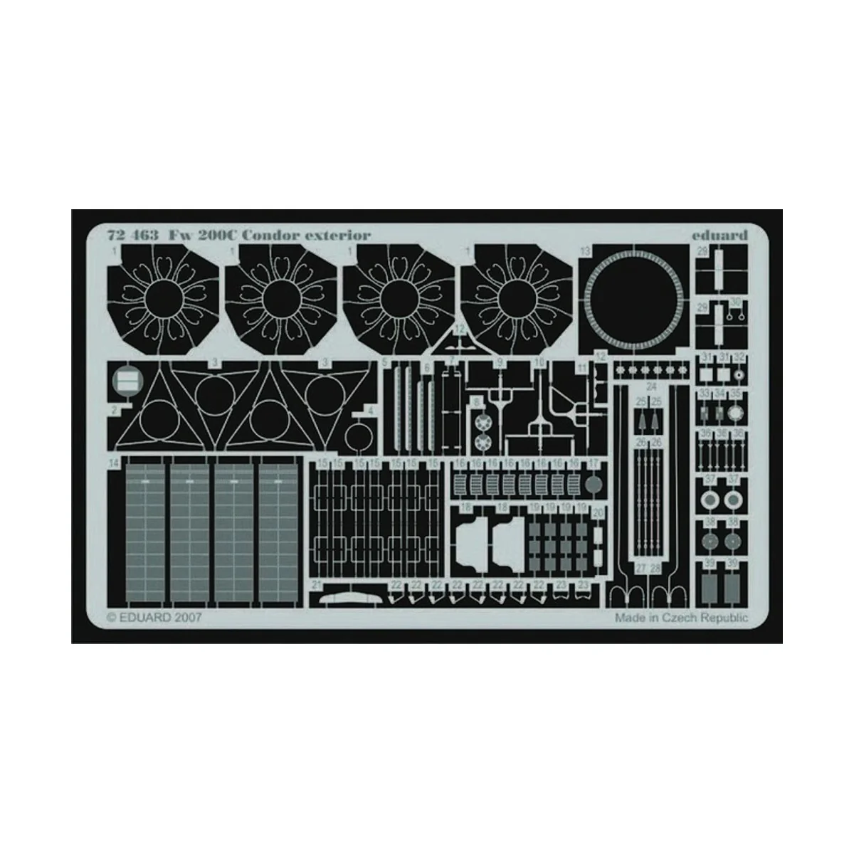 Fw 200C Condor exterior für Revell-Bausatz, 1/72 - Eduard Accessori...