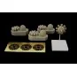 engine BMW 132 (3 pcs), 1/144 - Brengun BRL144039