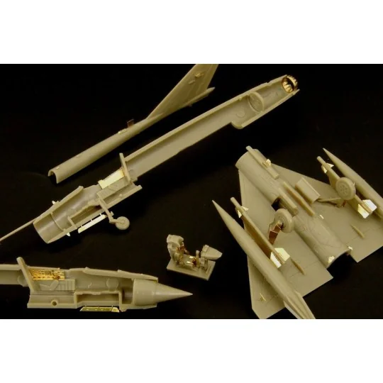 Mig-21 MF-MFN (Eduard 4425-7106), 1/144 - Brengun BRL144040