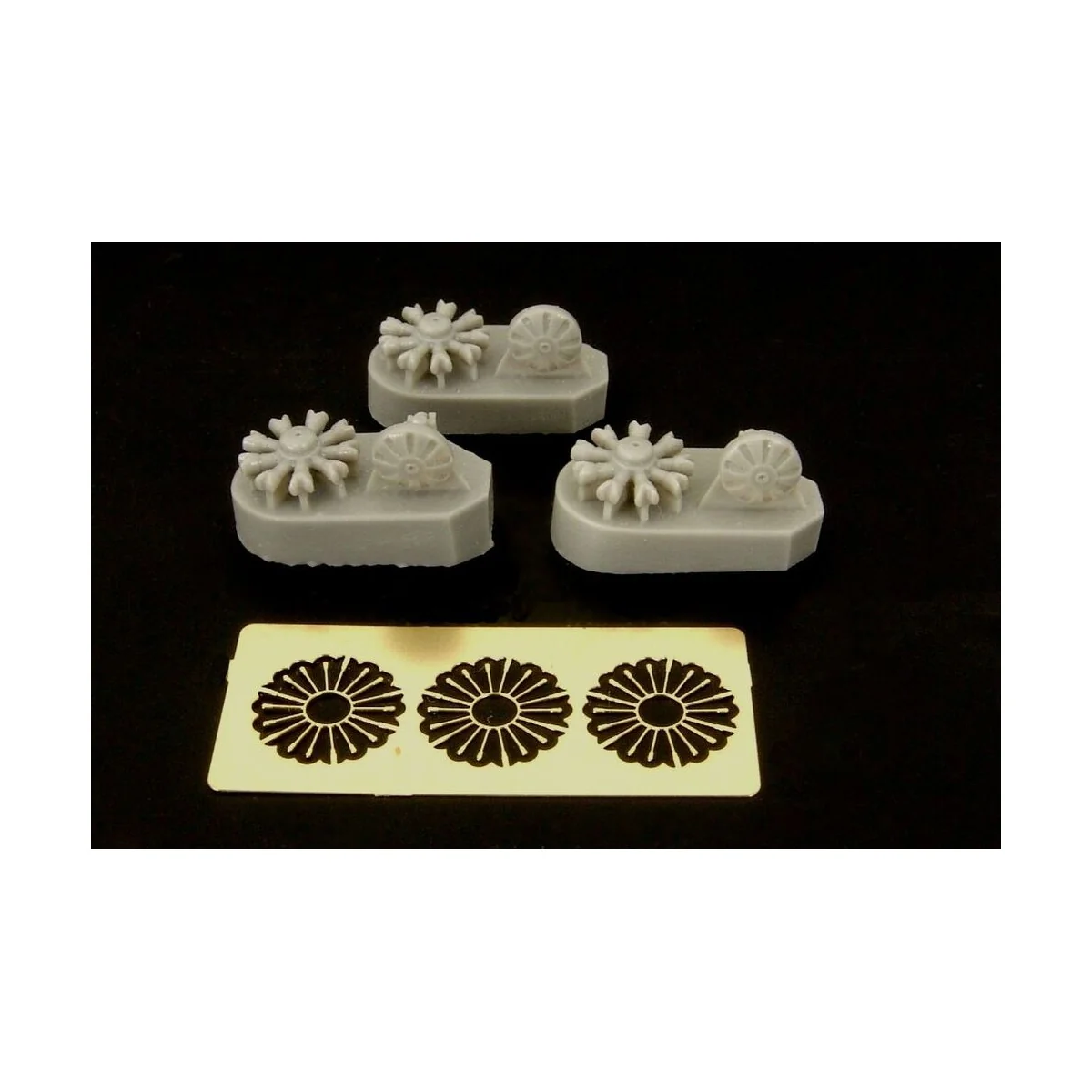 engine BMW 132 (3 pcs), 1/144 - Brengun BRL144039