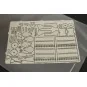 Fw190D Dora detail set TWO IN PACK (Platz), 1/144 - Brengun BRL144054