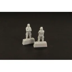 Japanese pilot WWII -(two pieces), 1/144 - Brengun BRL144080 2