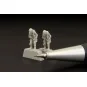German pilot WWII (two pieces), 1/144 - Brengun BRL144081