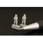 Japanese pilot WWII -(two pieces), 1/144 - Brengun BRL144080
