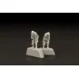 German pilot WWII (two pieces), 1/144 - Brengun BRL144081