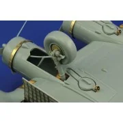 B-17E/F Flying Fortress exterior für Academy Bausatz, 1/72 - Eduard...