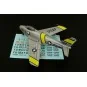 F-86F SABRE 335th FIS decal, 1/144 - Brengun BRL144084