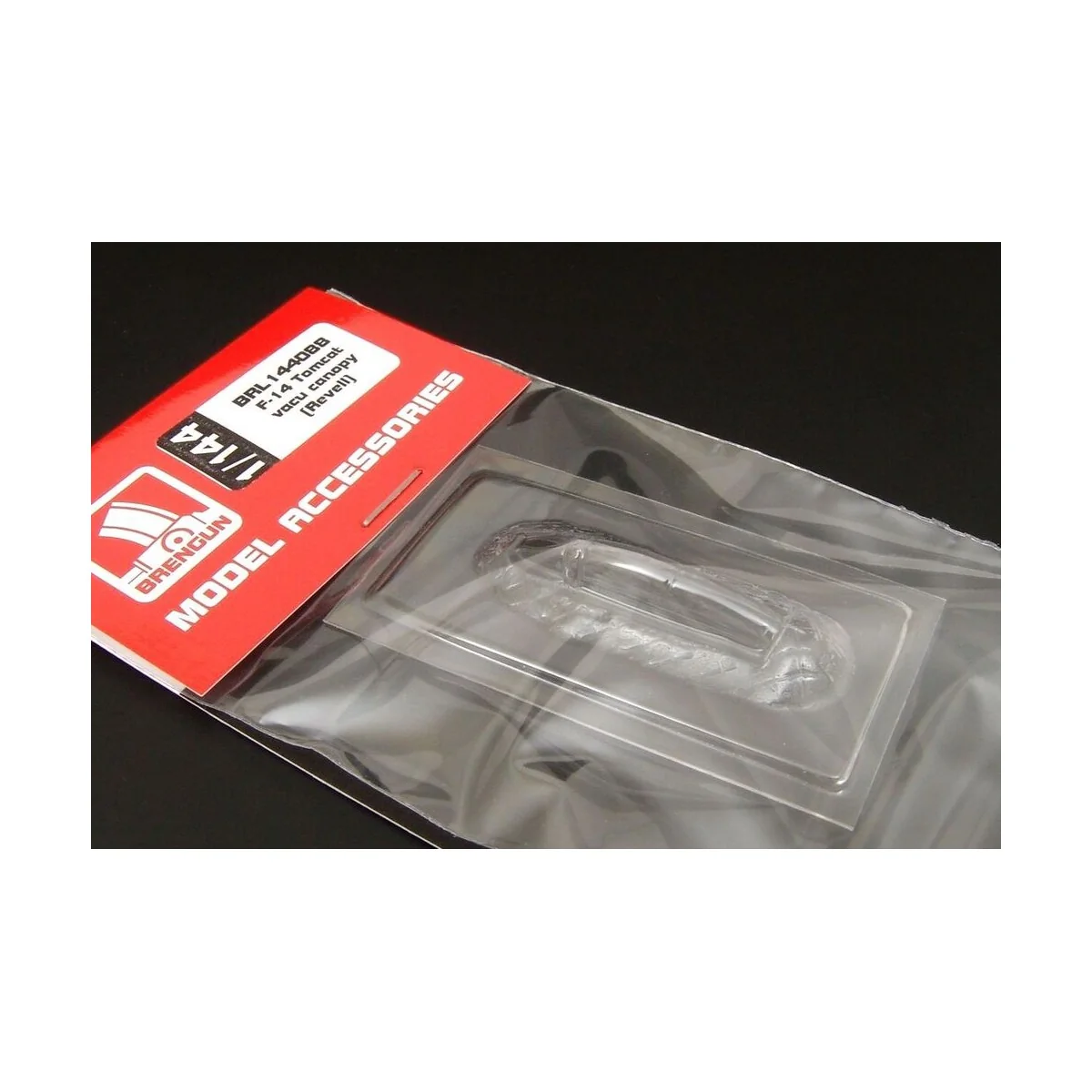 F-14 Tomcat vacu canopy (Revell), 1/144 - Brengun BRL144088