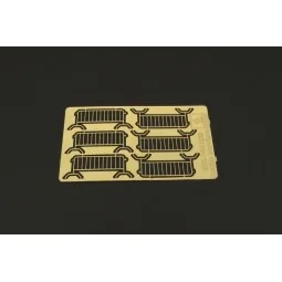 Mobile barriers 6pcs, 1/144 - Brengun BRL144106 2