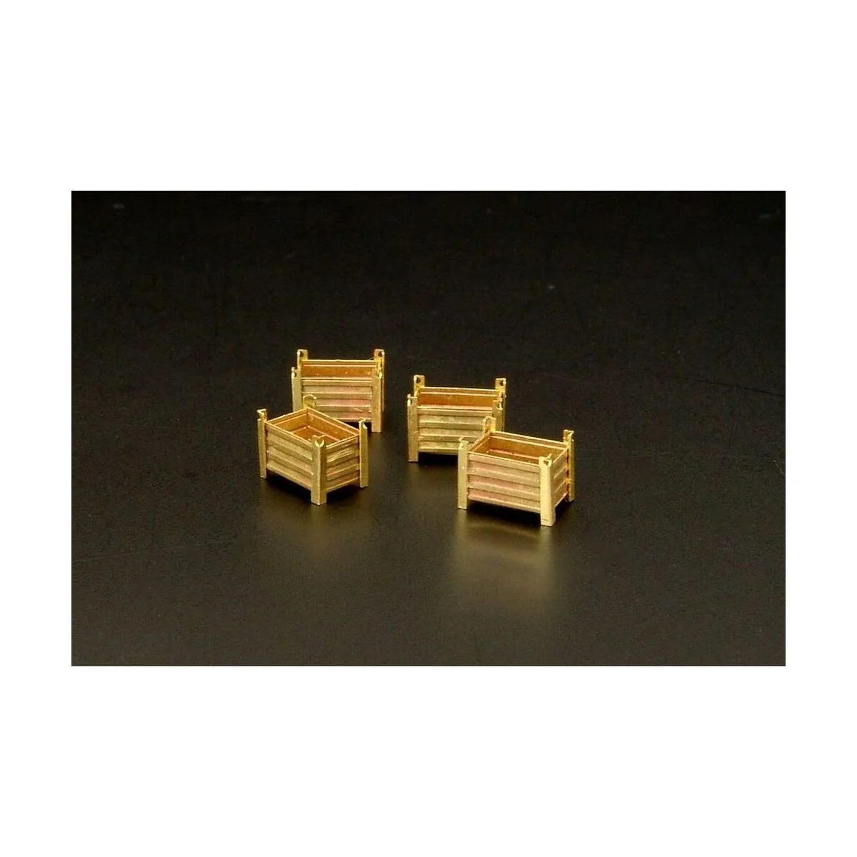 steel containers (4 pieces), 1/144 - Brengun BRL144111