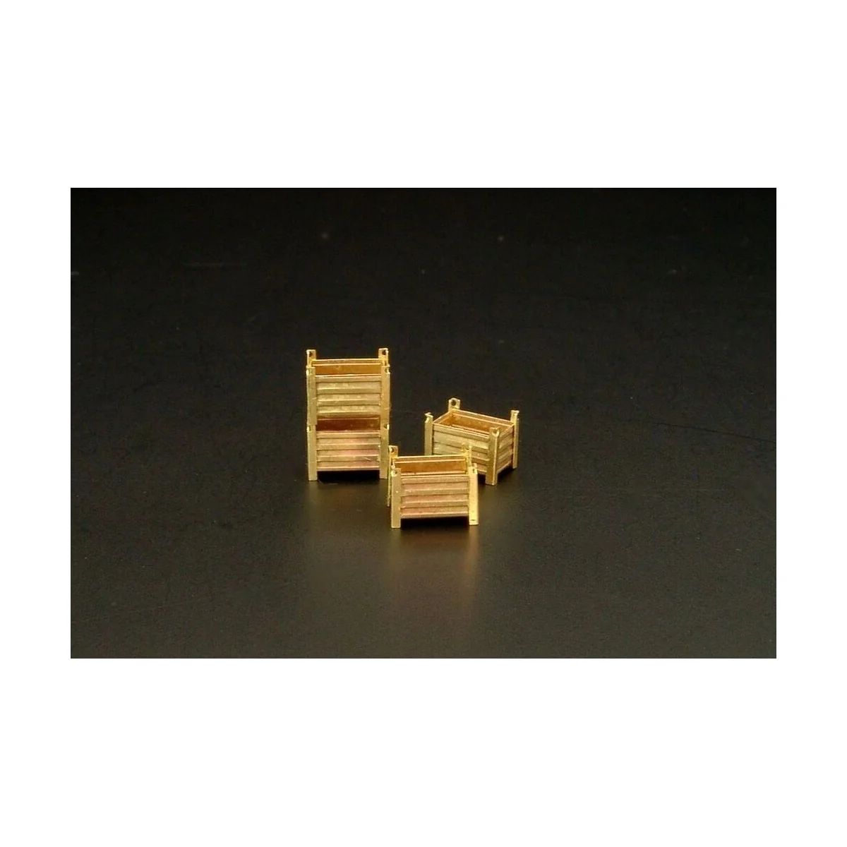 steel containers (4 pieces), 1/144 - Brengun BRL144111