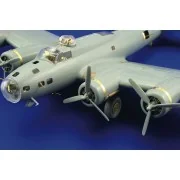 B-17E/F Flying Fortress exterior für Academy Bausatz - Eduard Acces...