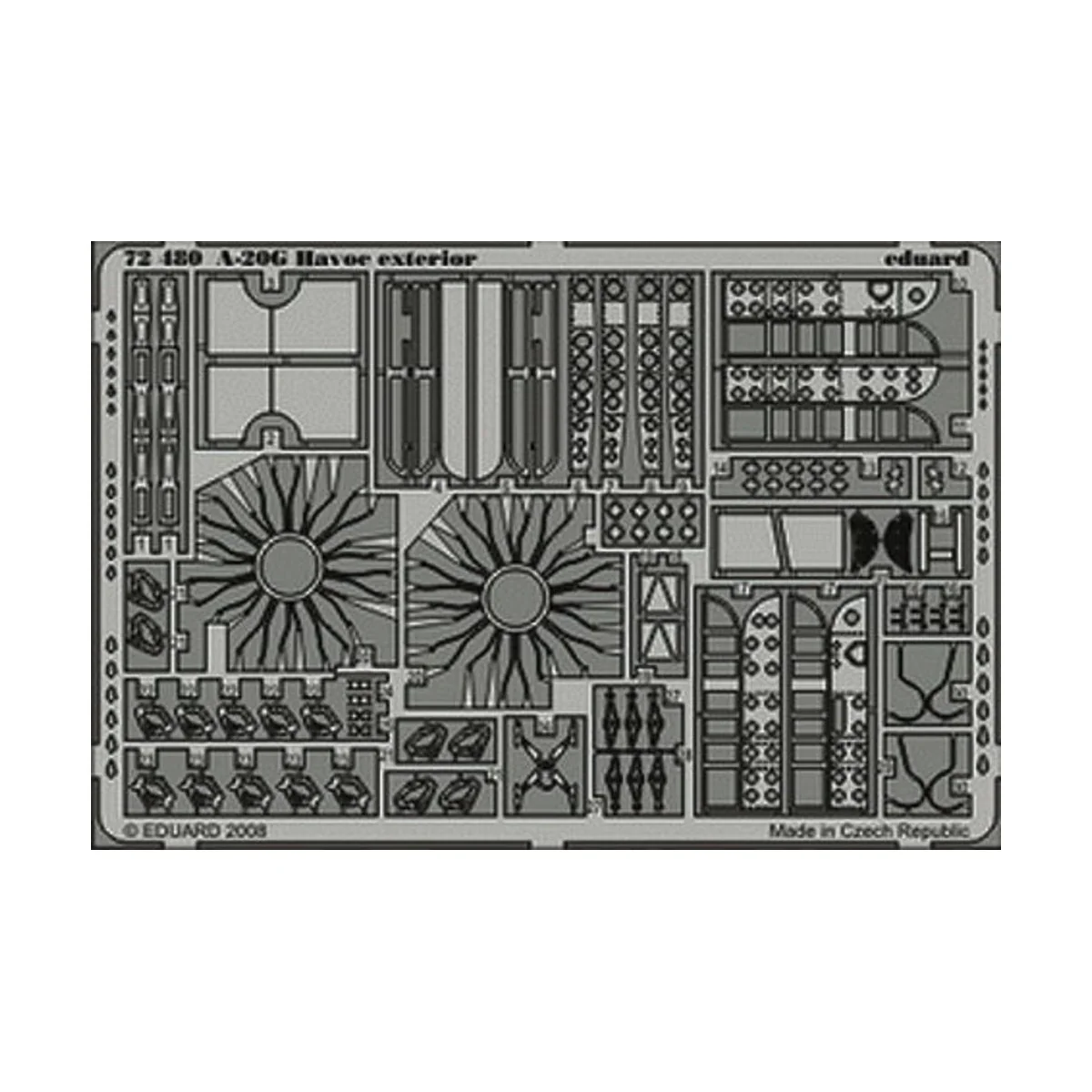 A-20G Havoc exterior für MPM Bausatz - Eduard Accessories 72480