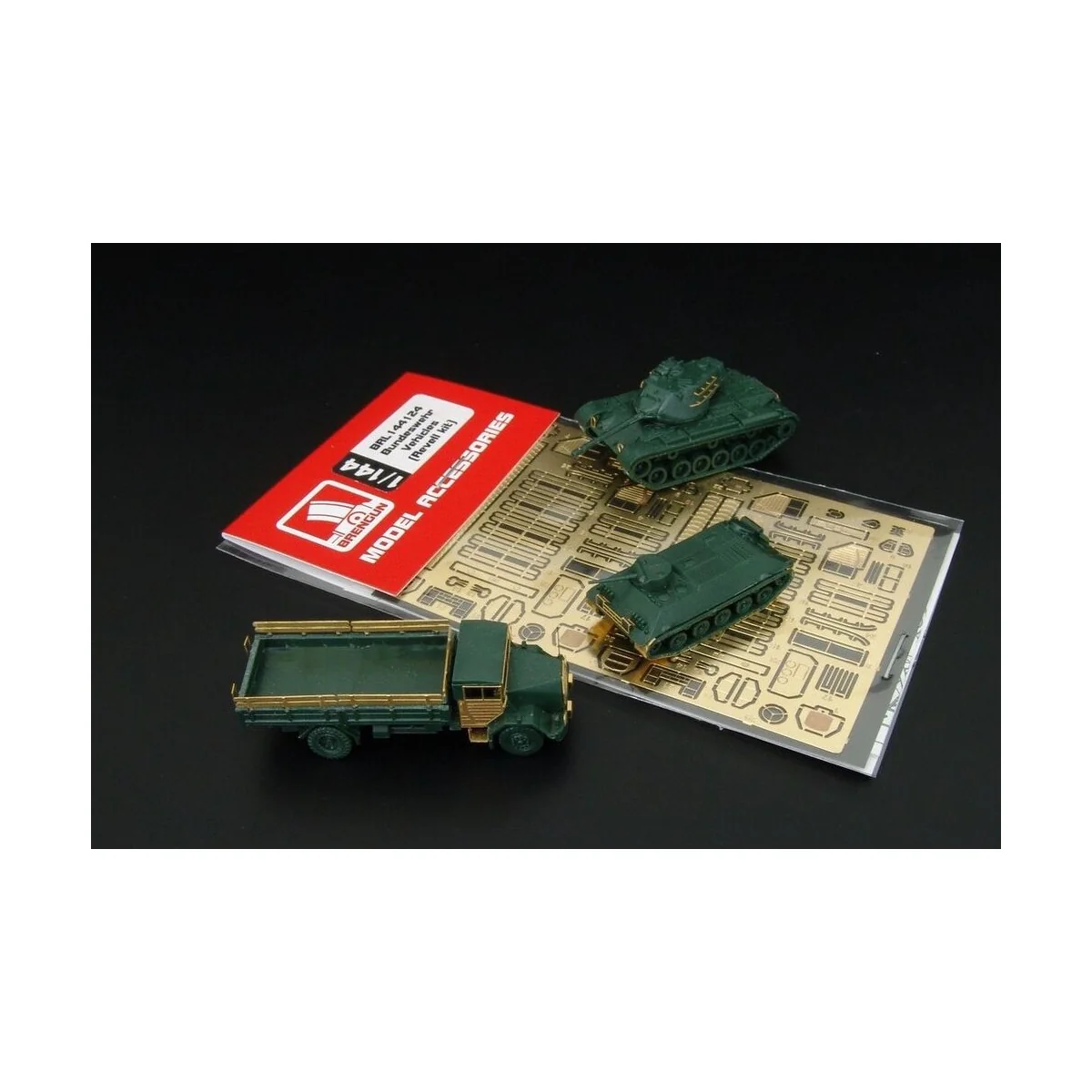 Bundeswehr Vehicles 2sets (Revell), 1/144 - Brengun BRL144124