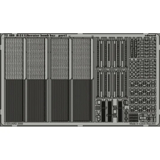 B-24 bomb bay Hasegawa, 1/72 - Eduard Accessories 72489 B-24 bomb bay Hasegawa, 1/72 - Eduard Accessories 72489