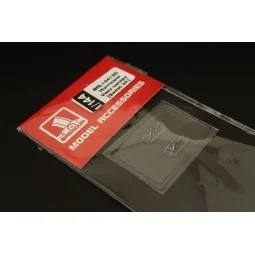 Hurricane Vacu Canopy (Sweet kit), 1/144 - Brengun BRL144135 2