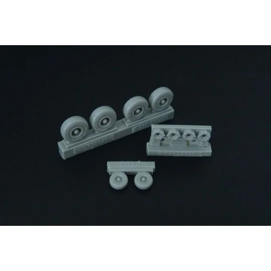 C-130 Hercules wheels, 1/144 - Brengun BRL144140