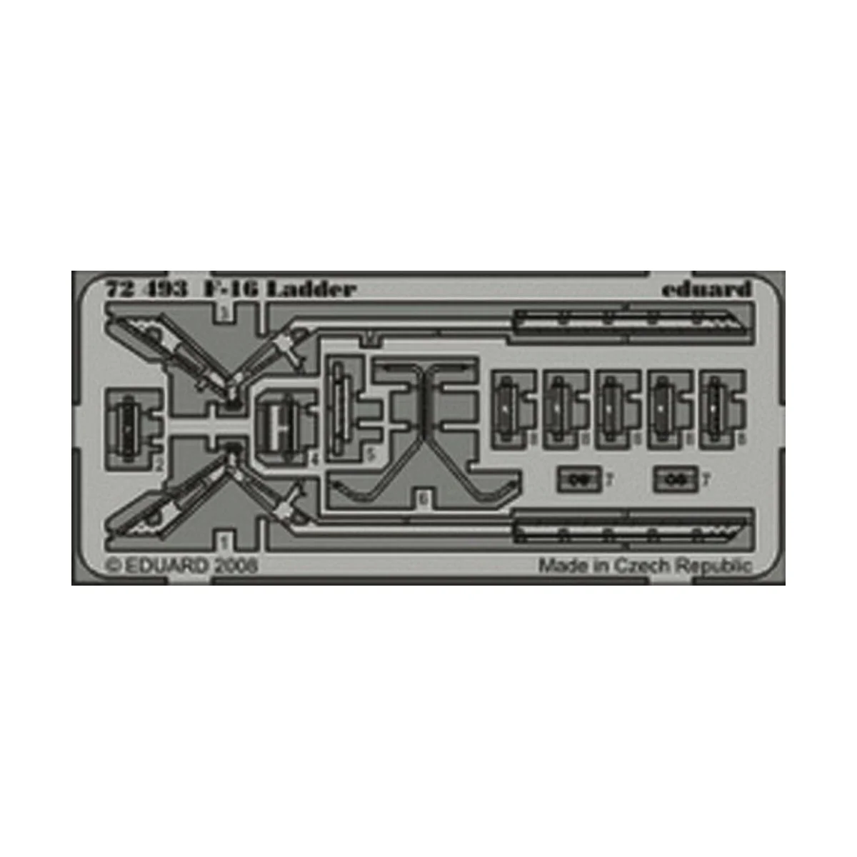 F-16 ladder, 1/72 - Eduard Accessories 72493