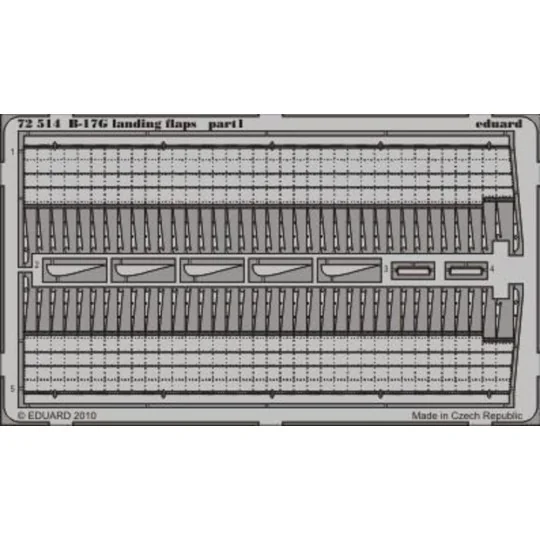 B-17G landing flaps for Revell - Eduard Accessories 72514