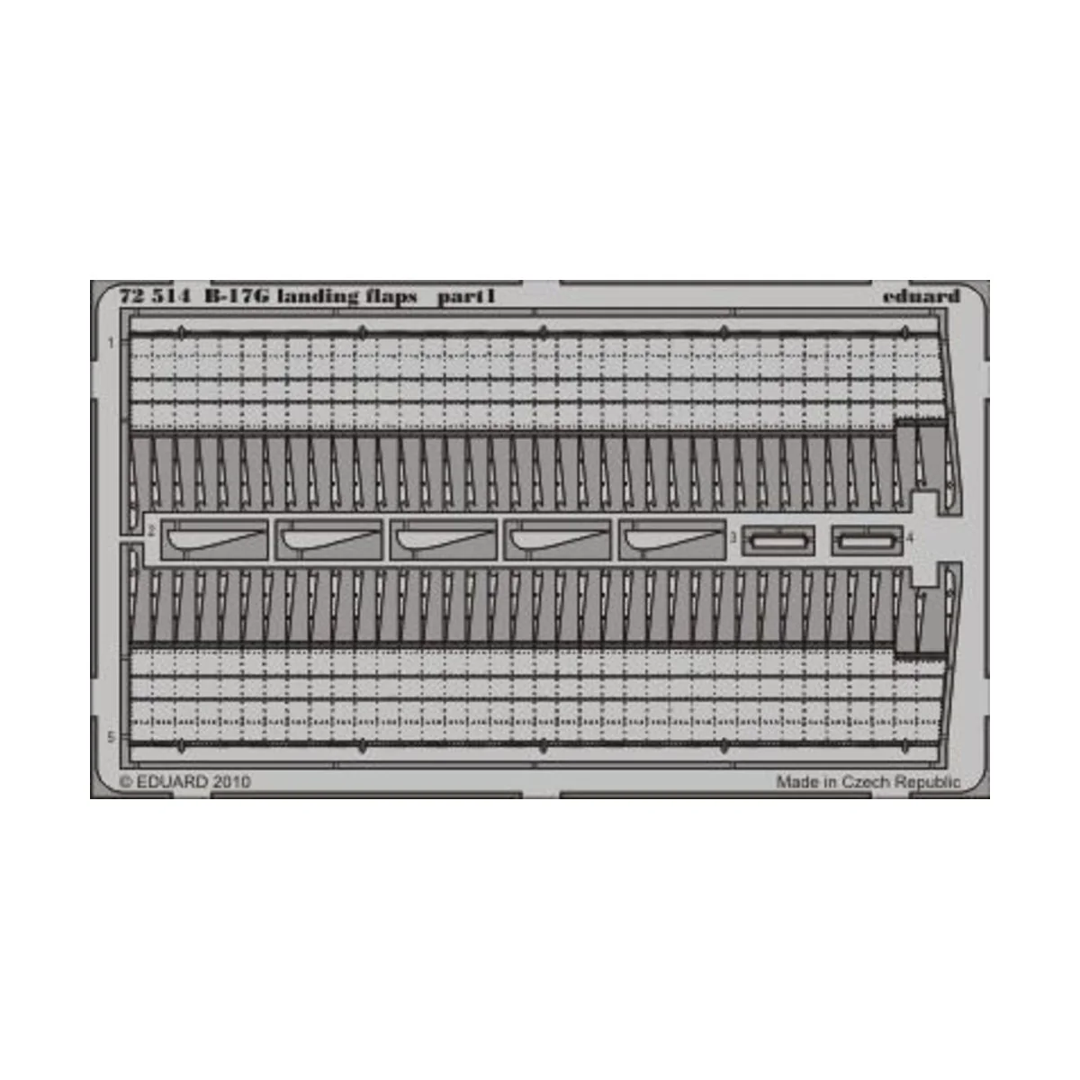 B-17G landing flaps for Revell - Eduard Accessories 72514