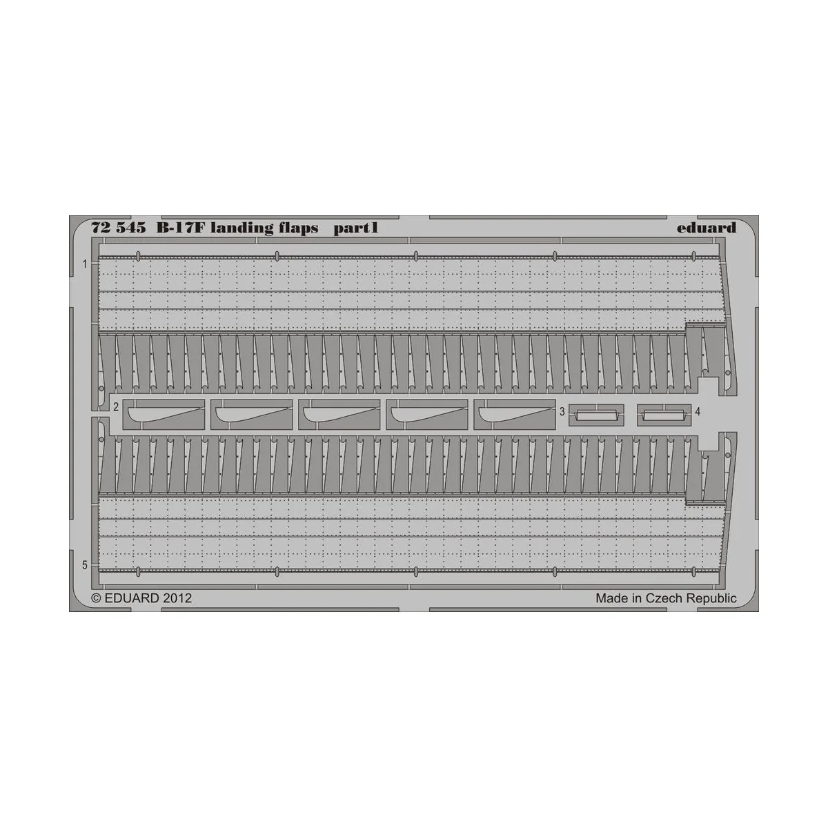 B-17F landing flaps for Revell, 1/72 - Eduard Accessories 72545