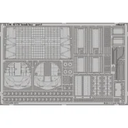 B-17F bomb bay for Revell, 1/72 - Eduard Accessories 72546