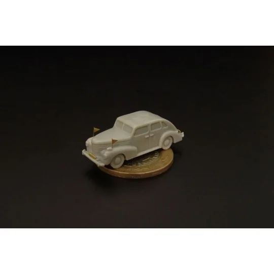 German staff car- hardtop (2 in set), 1/144 - Brengun BRS144034