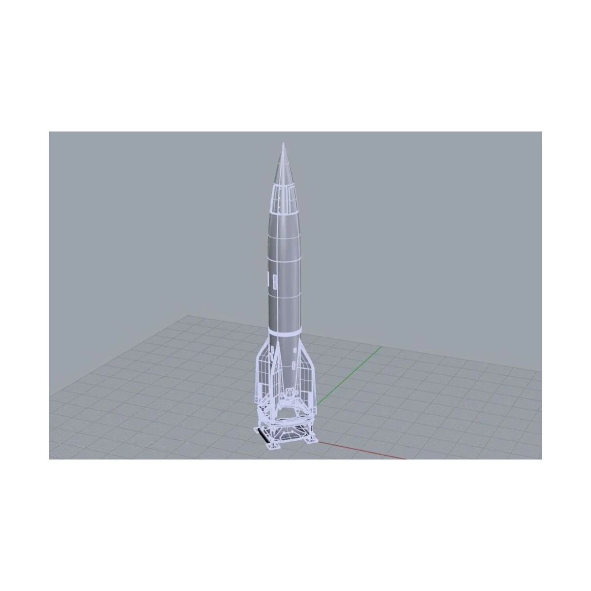 German rocket V-2 - A4, 1/144 - Brengun BRS144035