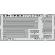 Avia B.534 wires & stretchers f. Eduard, 1/72 - Eduard Accessories ...