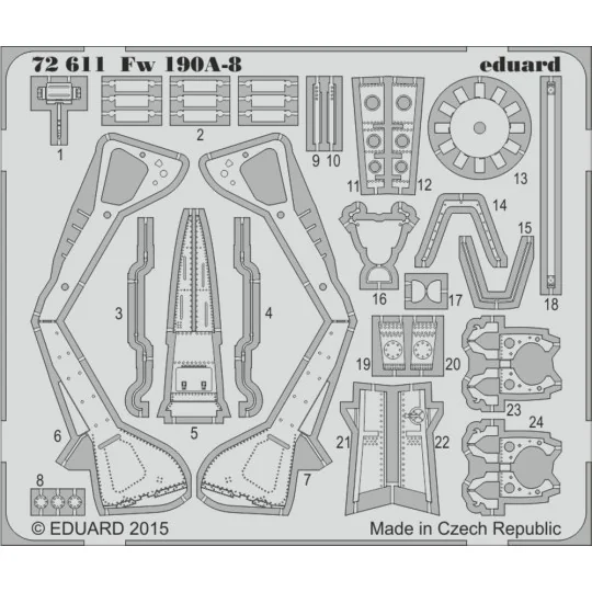 Fw 190A-8 for Eduard - Eduard Accessories 72611