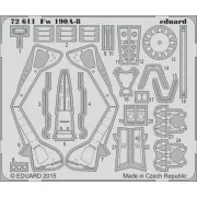 Fw 190A-8 for Eduard, 1/72 - Eduard Accessories 72611 Fw 190A-8 for Eduard, 1/72 - Eduard Accessories 72611