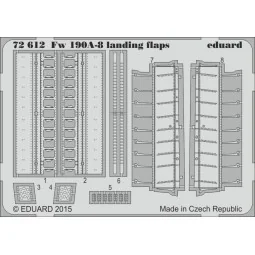 Fw 190A-8 landing flaps for Eduard - Eduard Accessories 72612