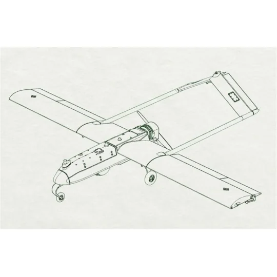 RQ-7B Shadow UAV, 1/72 - Brengun BRS72011