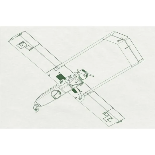RQ-7B Shadow UAV, 1/72 - Brengun BRS72011