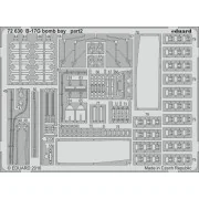 B-17G bomb bay for Airfix, 1/72 - Eduard Accessories 72630
