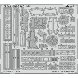 MiG-21MF for Eduard - Eduard Accessories 72689