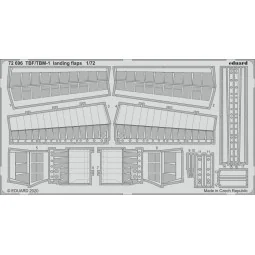 TBF/TBM-1 Avenger landing flaps for Hasegawa, 1/72 - Eduard Accesso...