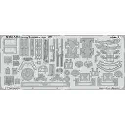F-35B canopy & undercarriage for Italeri, 1/72 - Eduard Accessories...