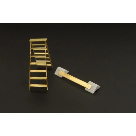 British wheel chock - ladder, 1/72 - Brengun BRL72043