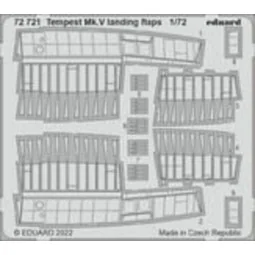 Tempest Mk.V landing flaps, 1/72 - Eduard Accessories 72721