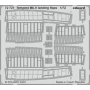 Tempest Mk.V landing flaps, 1/72 - Eduard Accessories 72721