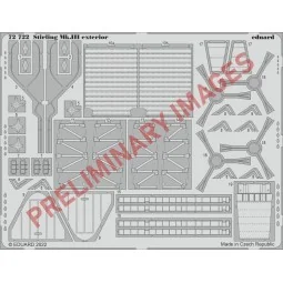 Stirling Mk.III exterior - Eduard Accessories 72722
