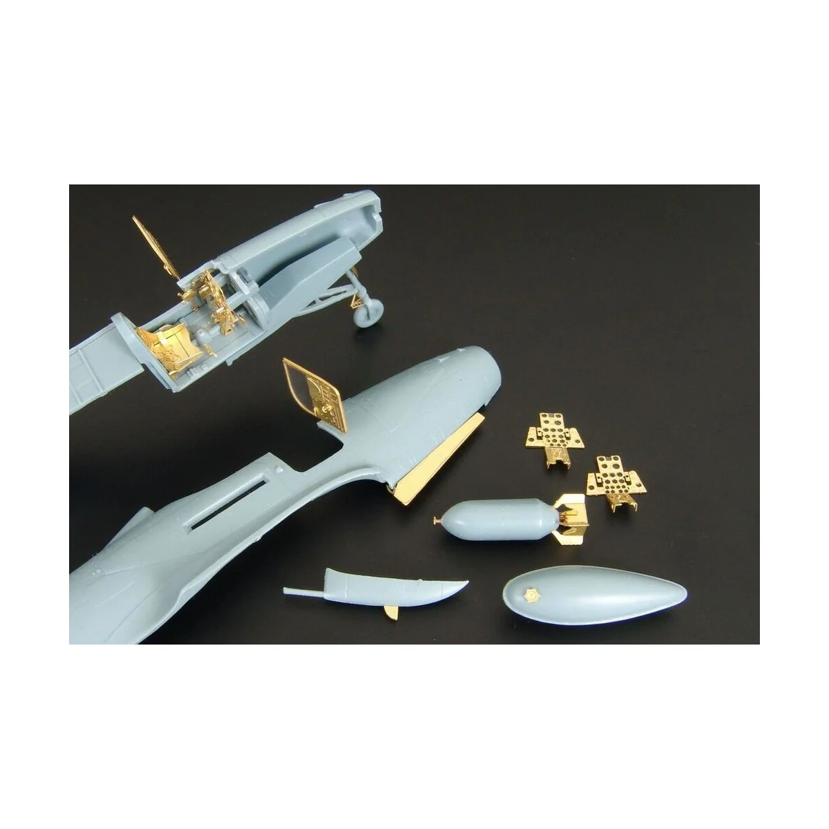 P-39Q-L-N P-400 Airacobra (RS Models kit), 1/72 - Brengun BRL72050
