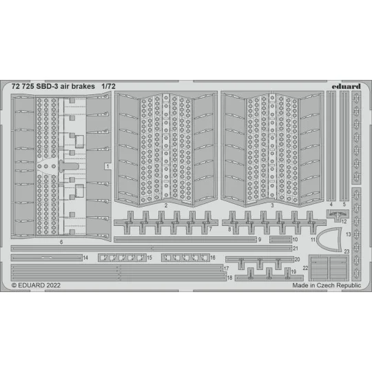 SBD-3 air brakes for FLYHAWK - Eduard Accessories 72725
