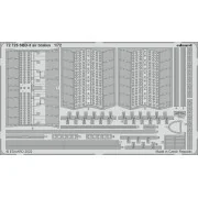 SBD-3 air brakes for FLYHAWK, 1/72 - Eduard Accessories 72725