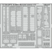 B-26B/C Marauder exterior for HASEGAWA / HOBBY 2000, 1/72 - Eduard ...